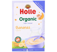 Terci din grau cu lapte si banane Holle Organic (6+ luni) 250 g