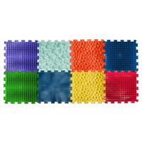 Игровой комплекс для детей Ortek 09631 коврик-пазл ортопедический -массажный 8эл 26x26cm