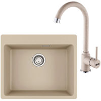 Мойка кухонная со смесителем Franke 114.0660.158 MRG 610-54 + Pola 1.0 Avena
