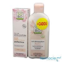 So Bio BB Crema fata Light Shade lotus, musetel, zinc 40ml+So Bio Lait D'Anesse lapte demachiant toate tipurile piele 200ml CADOU