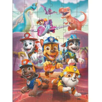 Puzzle Dodo 200525 Puzzle Salvarea dinozaurului, seria Paw Patrol, 48el
