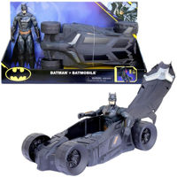 Машина Spin Master 6064628 Figurina Batman cu mașina, Batmobile