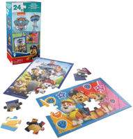 Головоломка Spin Master 6066801 Puzzle Patrula cățelușilor, 2în1 (24 elem.)