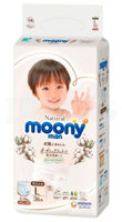 Chilotei Moony Natural L (9-14 kg) 36 buc