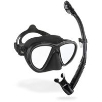 Аксессуар для плавания Cressi-Sub Set inot QUANTUM + ITACA ULTRA DRY COMBO black/black (DM405050)