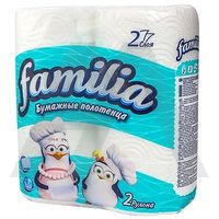 купить Familia бумажные полотенца, 2 слоя, 2 рулона в Кишинёве