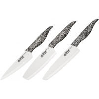 Набор ножей Samura INCA lama zirconia ceramic alb 3buc. (SIN-0220W)