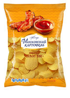 Chips-uri "Moscovskii Kartofeli" Becon BBQ 70g