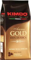 Cafea prăjită KIMBO 100% Arabica 250gr boabe