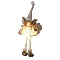 Decor de Crăciun și Anul Nou Promstore 33005 Suvenir LED Înger, 50cm, argintiu