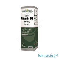 Vitamina D3 2500 UI (62.5mcg) pic.orale 50ml Natures Aid