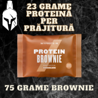 Brownie cu proteine - ”Ciocolată Neagră” - Prăjitură - 1 buc