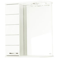 Oglindă baie Mashtab 9368 Print 700x200x720 Alb