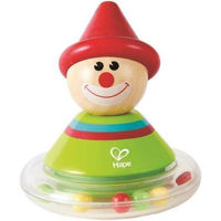 Погремушка Hape E0015 Jucărie Zornăitoare Clovnul Ralph