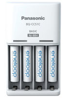 Panasonic "Basic" Charger 4-pos AA/AAA + 4AAA 800mAh