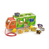 Игрушка Viga 50344 Pull Along Animal Truck
