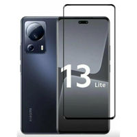 Стекло защитное для смартфона Helmet Xiaomi 13 Lite, Diamond Glass 5D, Black