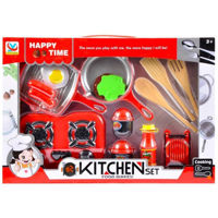 Игрушечная кухня и посуда Optmarket ДЕ05.440 Набор посудки