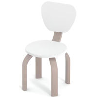 Набор детской мебели Veres 46.400.2.13 Стульчик детский Монако капучино-белый