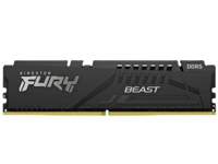 16GB DDR5-4800MHz  Kingston FURY Beast (KF548C38BB-16), CL38-38-38, 1.1V, Intel XMP 3.0, Black