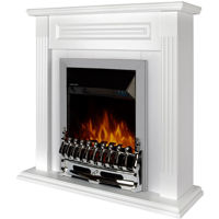 Камин электрический ArtFlame Orina & Galileo silver, 900x900x270mm, Alb