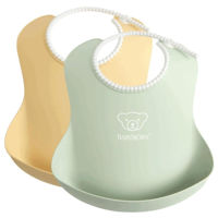 Слюнявчики BabyBjorn 046342A Set Powder Yellow / Powder Green