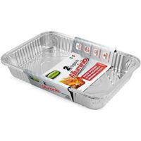 Форма для выпечки GioStyle 51541 Формы алюминиевые 6 порц 110µm, 2шт,31x21x4cm