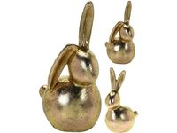 Сувенир "Кролик золотой" 20.5Х11.5X8cm, керамика