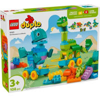 Set de construcție Lego 10451 Duplo Dinozauri pe roti