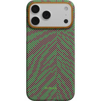 Husă pentru smartphone Pitaka iPhone 17 Pro Breath of Veins Edge (Sprout Surge-02) (BV1702P)