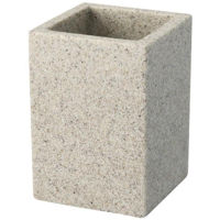 Стакан для зубных щёток Bisk 01596 SAND