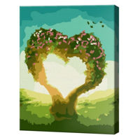 Картина по номерам Art Gallery CX3942 20x30cm Tufis-inima