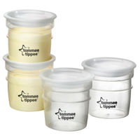 Tommee Tippee комплект контейнеров для хранения питания и молока, 4шт