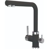 Смеситель кухонный Florentina ARES (cu conectare la filtru de apa) Antracit