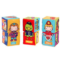 Jucărie de pluș Molto 20527 Мягкие кубики набор 6шт BABY BLOCKS