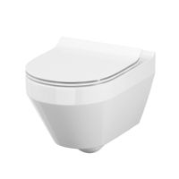 Унитаз Cersanit Crea Rimless Slim микролифт DRP овальный