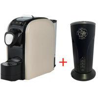 Кофемашина капсульная The Coffy Way Nosy beige +Capucinator