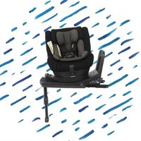 Поворотное автокресло с isofix Rear Facing Nuna NORR 360° i-Size Caviar (0-18 кг)