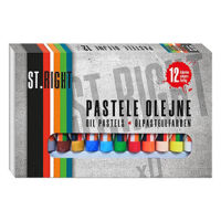 Set de creație St.RIGHT 52874 Сreioane cu ulei 12buc