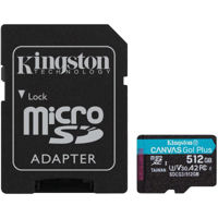 Флеш карта памяти SD Kingston SDCG3/512GB microSD Class10 A2 UHS-I U3 (V30)