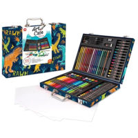 Набор для творчества As Kids 1038-82052 As Case Set accesorii pentru desen 100ac.