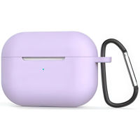 Чехол для наушников Helmet Airpods Pro, silicone, Lilac