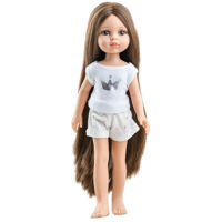 Кукла Paola Reina 13213 Carol in pijama, cu par lung 32 cm, 46810