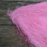 Декоративная сизаль " розовая " 40гр