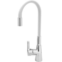 Смеситель кухонный Fala 75706 FLEXIBLE alb
