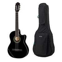 Chitară Harley Benton CG200CE-BK Bundle