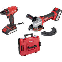 Набор электроинструментов Raider RDP-PBCDI20 & SPAG20