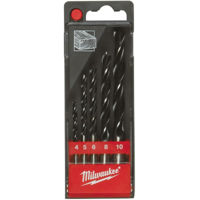 Набор головок, бит, насадок Milwaukee 4932352465 set de burghie p/u lemn cu varf de centrare 5buc
