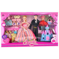 Кукла ToyMall 005090 Pupp cu familia și accesorii