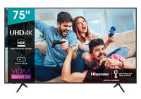 75" LED TV Hisense H75A7100F, Black (3840x2160 UHD, SMART TV, PCI 1500Hz, DVB-T/T2/C/S2)